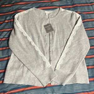 NWT GARNET HILL SWEATER XL CASHMERE